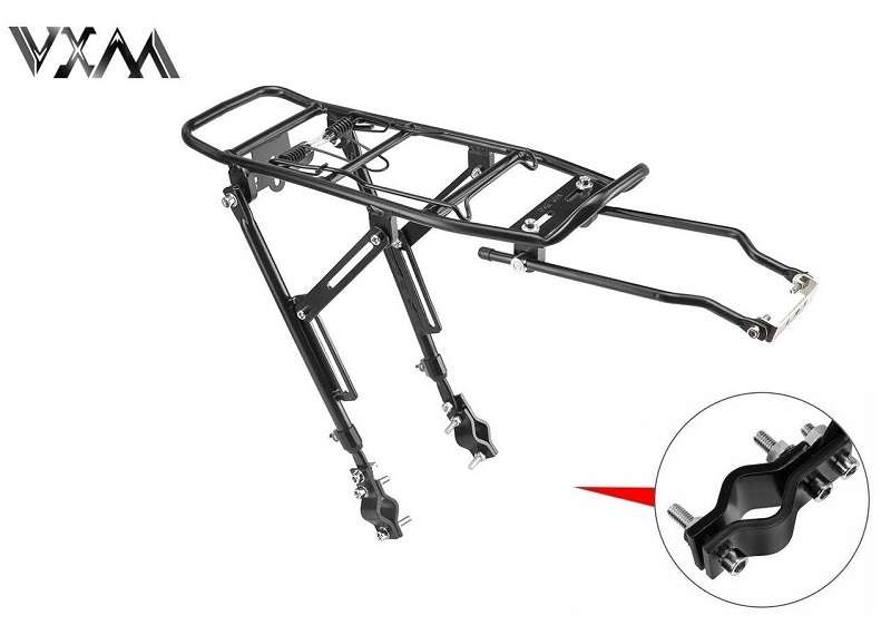 Багажник 24-28" VXM-H023 регулируемый универсальный, крепление стоек за перья