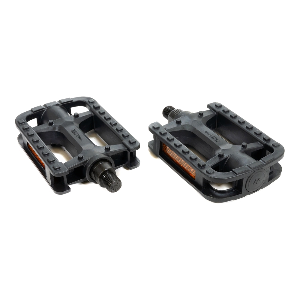 Педали Trix, 112х78, 1/2", пластик, черные, TX-826