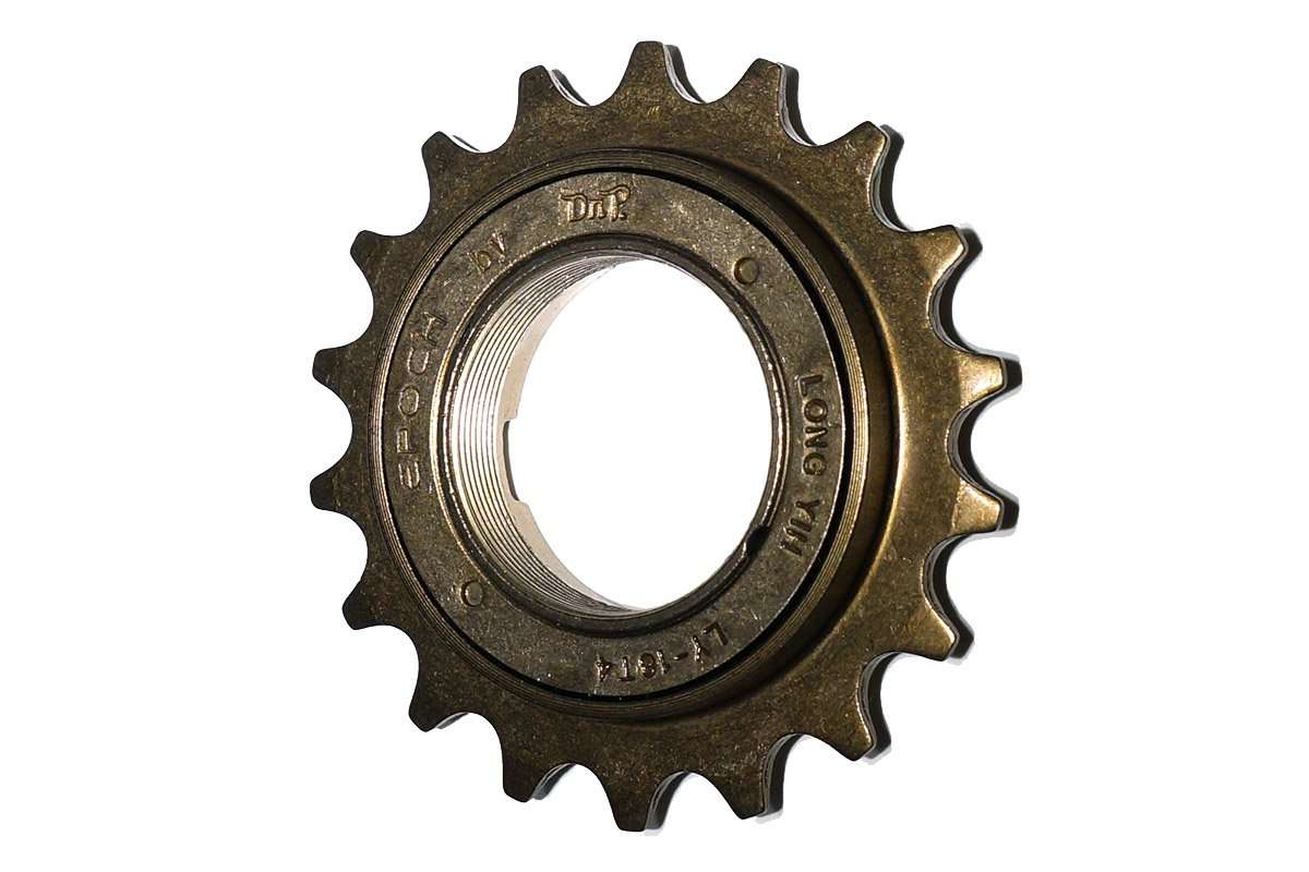 Трещотка 1ск 16T, 1/2x1/8", BMX, Singlespeed, коричневая