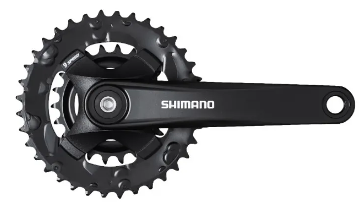 Система 9ск Shimano Altus MT101-2, 170мм, 36/22T, черная
