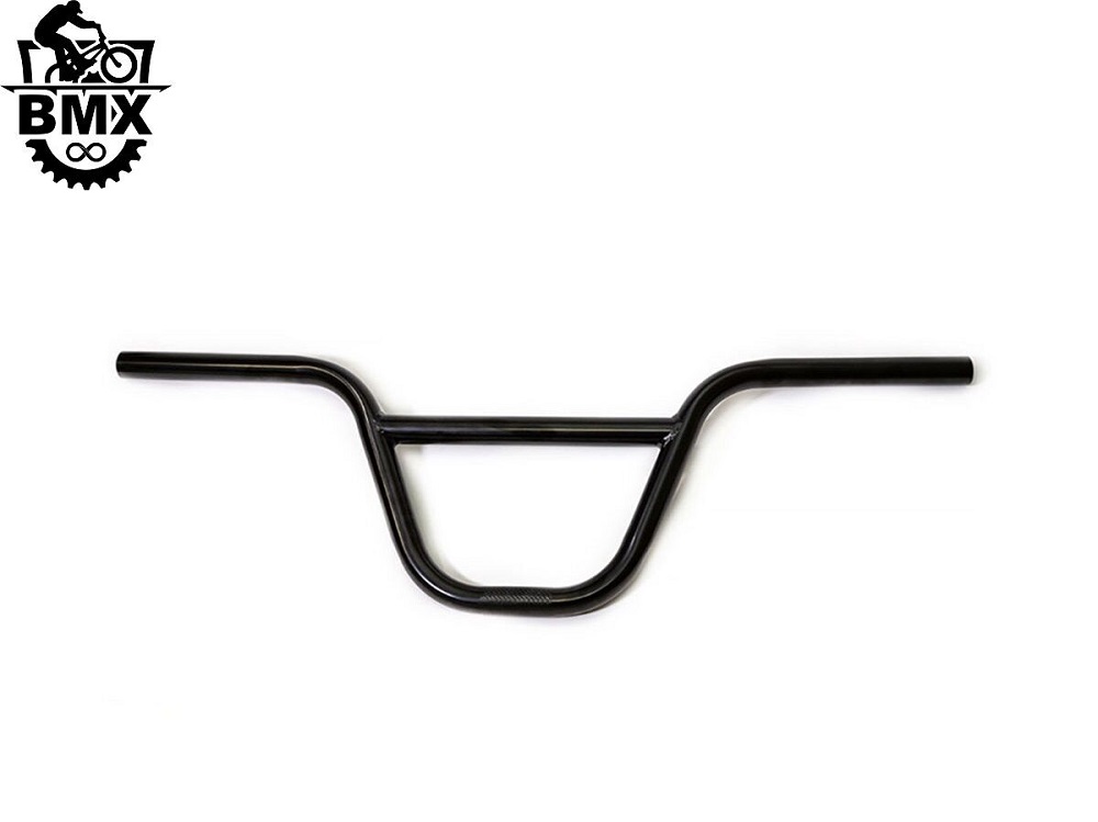 Руль BMX 735 мм, подъем 230мм, D22,2 мм, сталь, ITC-HC245D, чёрный