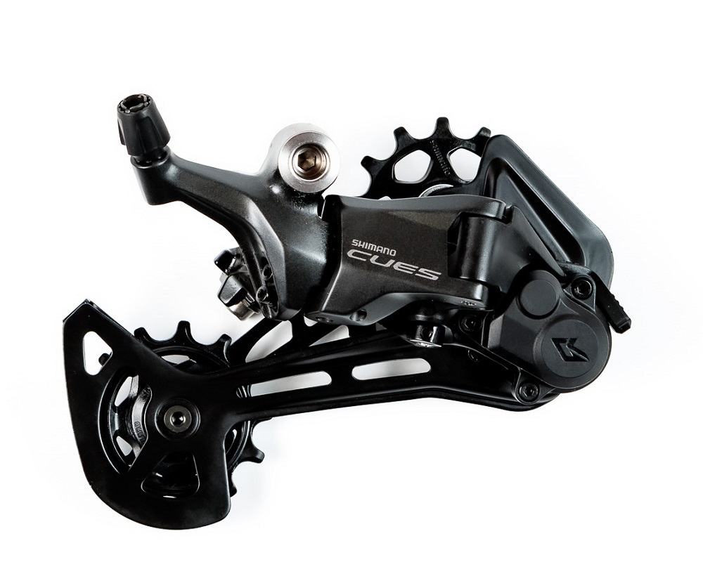 Переключатель задний 10ск Shimano CUES, диапазон кассеты от 11Т до 50Т, черный