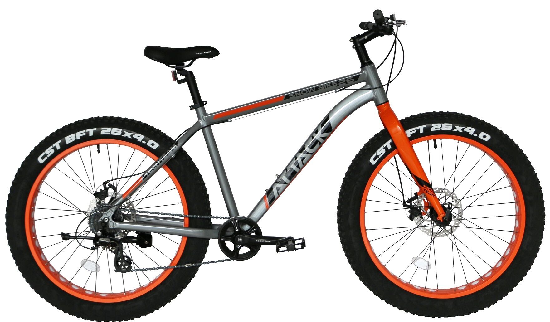 Купить под заказ tech team attack 26 disk  (fat bike 26"", 8 
